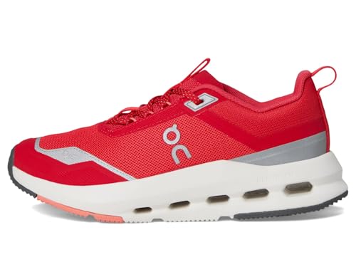 On Unisex Kids Cloudnova Youth (Big Kid), Red/Terra, 5, Medium