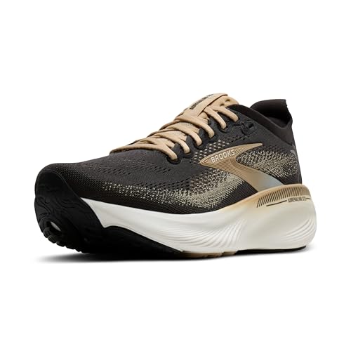 Brooks Men’s Adrenaline GTS 25 Supportive Running & Walking Shoe - Phantom/Starfish/Coconut - 10.5 Medium
