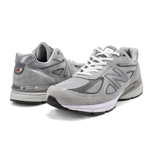 USA-Made New Balance Men's 990v4 Core (Grey/Silver)