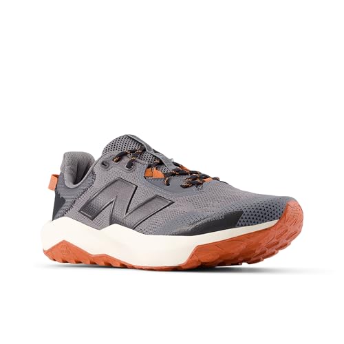 Men's New Balance DynaSoft Nitrel v6 Trail Shoes in Castlerock/Black/Sienna alternate view 2