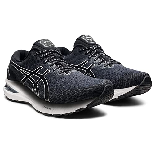 ASICS Men's GT-2000 10 Running Shoes, 7, Black/White