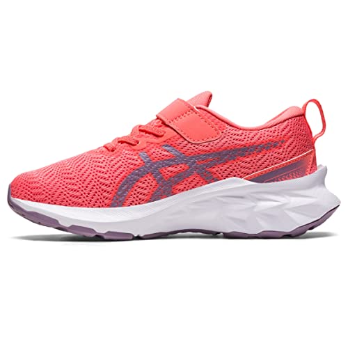 ASICS Kid's NOVABLAST 2 Pre-School Running Shoes, K11, Papaya/Dusk Violet