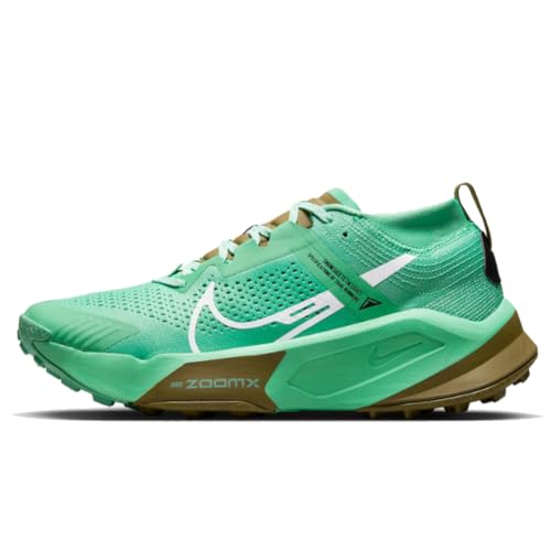 Nike Men's ZoomX Zegama Trail Running Shoe (Spring Green/White/Olive Flak, us_Footwear_Size_System, Adult, Men, Num - product image