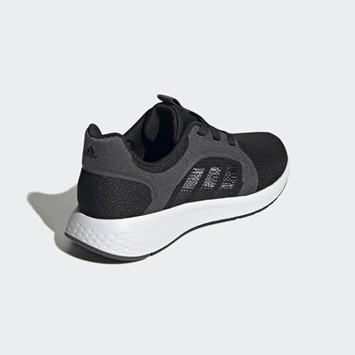 Adidas Women's Edge Lux 5 Running Shoe, Core Black/Core Black/Iron Metallic, 6.5