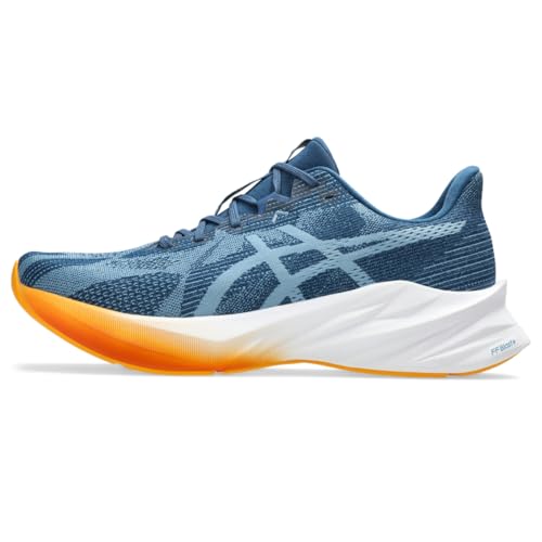 ASICS Men's DYNABLAST 5 Running Shoes, 9.5, Twilight Blue/SABA Blue