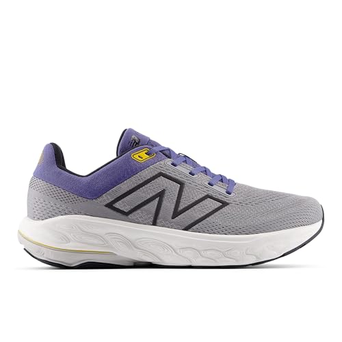 New Balance Men's Fresh Foam X 860 V14 Running Shoe, Slate Grey/Dream State/Ginger Lemon, 10.5 M