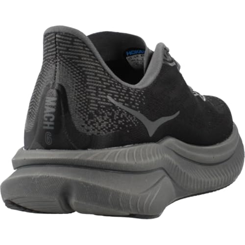 Hoka Women's Mach 6 Black/Black 7 Medium