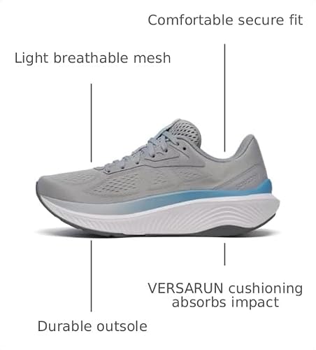 Saucony Women's Echelon 10 Sneaker, Flint/Breeze, 12