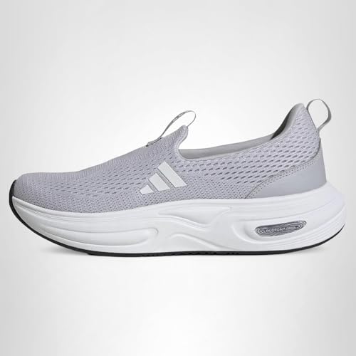 adidas Women's Cloudfoam Cuxxion - Lounge, Solid Grey/White/Black, 7