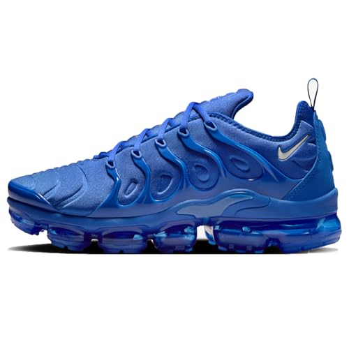 Nike Air Vapormax Plus Men's Shoes (HJ9148-480, Game Royal/Metallic Silver/White) Size 10