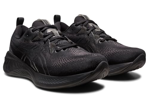 ASICS Men's Gel-Cumulus 25 Running Shoes, 8, Black/Gunmetal