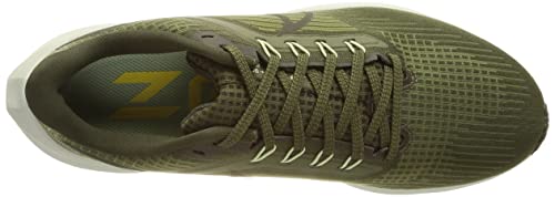 Nike Men's Air Zoom Pegasus Sneaker, Cargo Khaki Sequoia Pilgrim Honeydew, 12 US