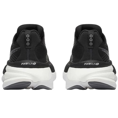Saucony Women's Hurricane 24 Sneaker, Black/Carbon, 8.5