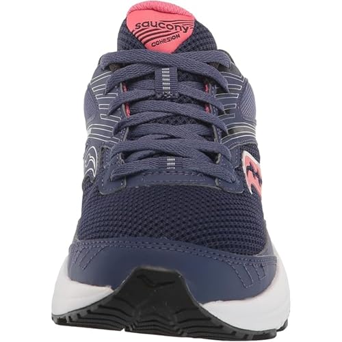 Saucony Women's Cohesion 15 Running Shoe, Cobalt/Punch, 9