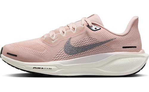 Nike Women's Women's Air Zoom Pegasus 41Running Shoe, Pink Oxford Anthracite Light S, 8.5 US