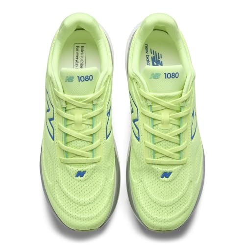 New Balance Men's Fresh Foam X 1080 V15 Running Shoe, Afterglow/Blue Bird, 7 W