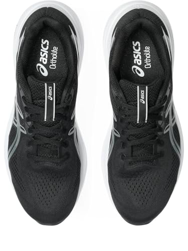 ASICS Men's Gel-Contend 10 Black/White Trainers, Black White, 8.5 US