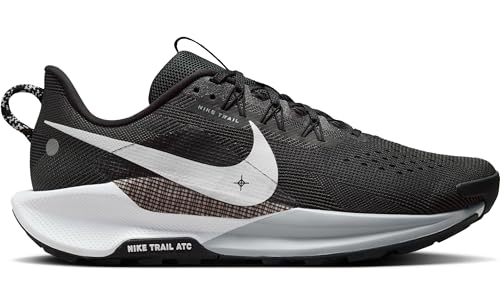 Nike Men's Pegasus Trail 5 Black/White/Anthracite/Wolf Grey 9.5 Medium