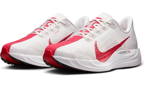 Nike Pegasus Plus Men's Road Running Shoes (FQ7262-003, Platinum Tint/Phantom/Black/University Red) Size 11