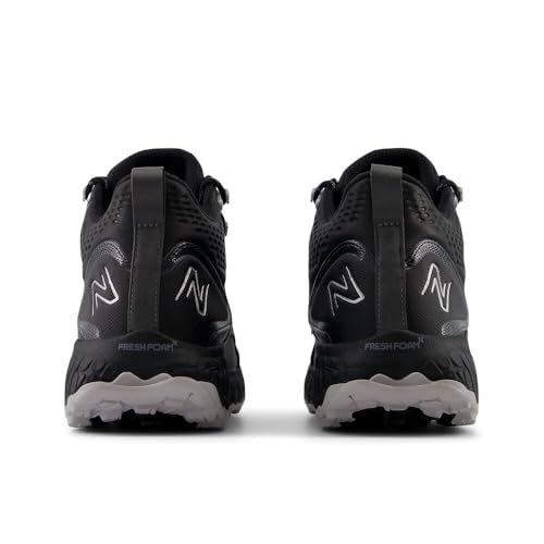 Women's New Balance Fresh Foam X Hierro Mid v1 Trail Shoes in Black/Pearl Grey/Phantom alternate view 6