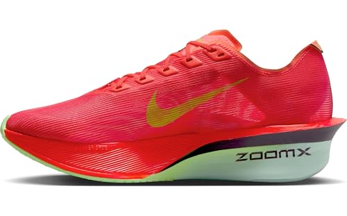 Men's Vaporfly 4 (600 - Bright Crimson/Lime Blast-Mint Foam)
