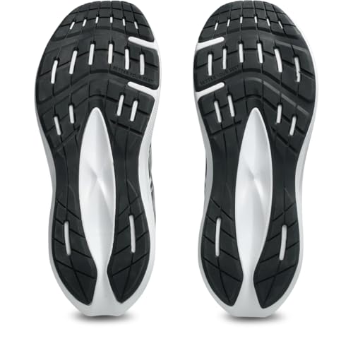 ASICS Kid's Patriot 14 GS Running Shoes, 7, Black/White