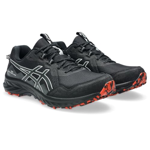 ASICS Men's Gel-Venture 10 Running Shoes, 8, Black/Graphite Grey