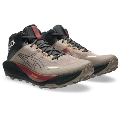 ASICS Men's Gel-Trabuco MT GTX Running Shoes, 10.5, Taupe Grey/Graphite Grey