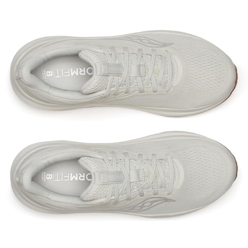 Saucony Men's Echelon 10 Sneaker, Birch/Gum, 9