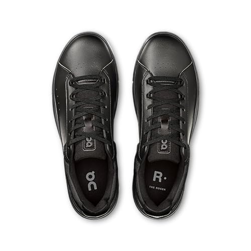 On Men's The Roger Advantage Sneakers, Black | Black, 11 Medium US