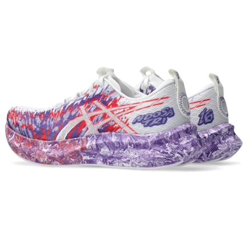 ASICS Women's Noosa TRI 16 Running Shoe, 9.5, White/EDO Purple