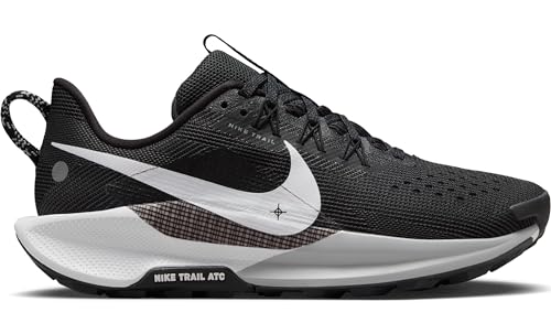 Nike Womens Pegasus Trail 5 Black/White/Anthracite/Wolf Grey 7.5 Medium