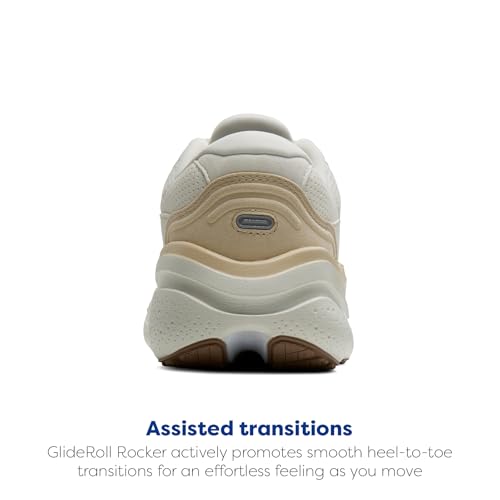 Brooks Women’s Ghost Max Suede/Leather Neutral Running & Walking Shoe - Star/Sand/Portabella - 9.5 Medium
