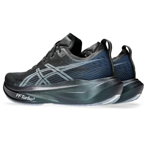 ASICS Unisex MEGABLAST Running Shoes, 8.5M / 10W, Black/White