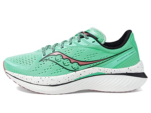 Saucony Women's Endorphin Speed 3 Sneaker, SPRIG/Black, 11