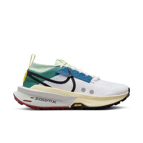 Nike Zegama 2 Women's Trail Running Shoes (FD5191-101, White/Bicoastal/Court Blue/Black) Size 7 - alternate view 5