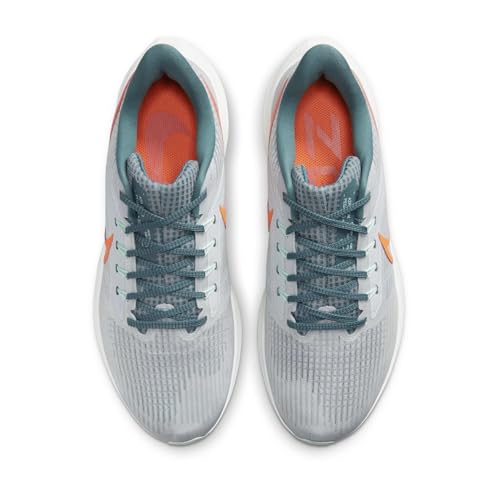 Nike Men's Air Zoom Pegasus Sneaker, Pure Platinum Total Orange, 11.5 US
