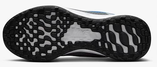 Nike Revolution 6 Kids Running Shoes, Cool Grey/Pure Platinum/Blue, 5.5 Big Kid