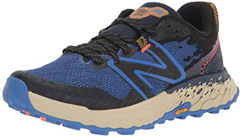 New Balance Men's Fresh Foam X Hierro V7 Running Shoe, Nb Navy/Black/Bright Lapis, 10.5
