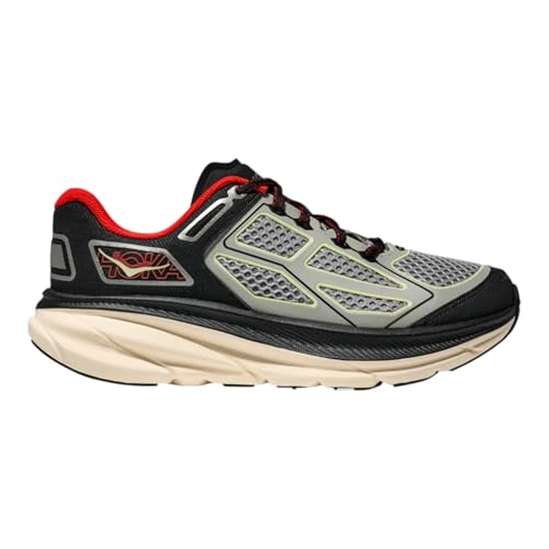 HOKA Unisex Adult Clifton One9 Lifestyle Shoes (Habanero/Black, US Footwear Size System, Adult, Men, Numeric, Mediu - product image