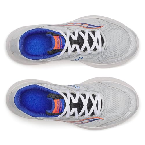 Saucony Men's Cohesion 18 Sneaker, Cloud/Lapis, 12