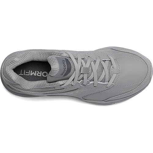Saucony womens Integrity Wlk 3 Walking Shoes, Grey, 9.5 US