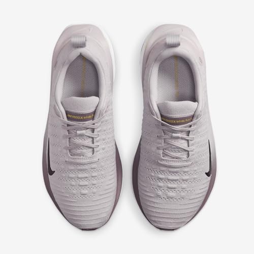 Nike InfinityRN 4 Women's Road Running Shoes (DR2670-010, Platinum Violet/Smokey Mauve/Saturn Gold/Black) Size 11.5