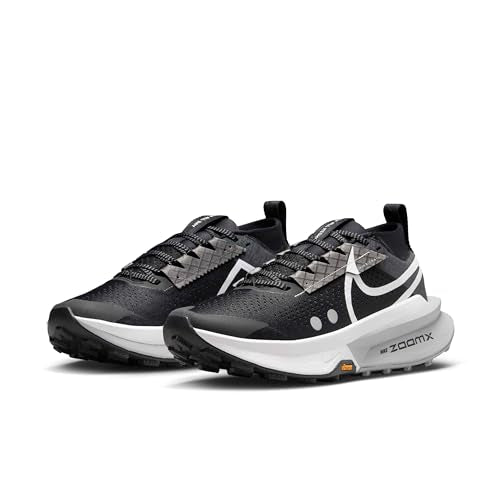 Nike Women's Zegama Trail 2 Sneaker, Black White Wolf Grey Anthracite, 7 US - alternate view 2