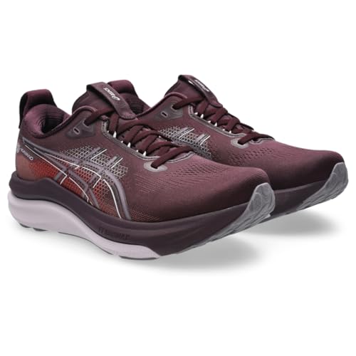 ASICS Women's Gel-Kayano 33 Running Shoes, 7.5, Dark Aubergine/Dahlia