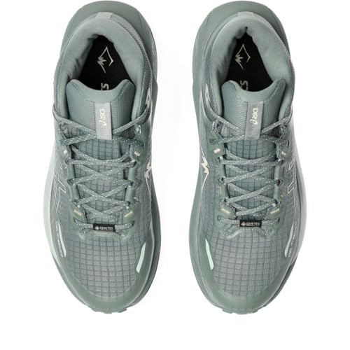 ASICS Men's Gel-Trabuco MT GTX Trail Running Shoes, 11, Monument Blue/Vanilla