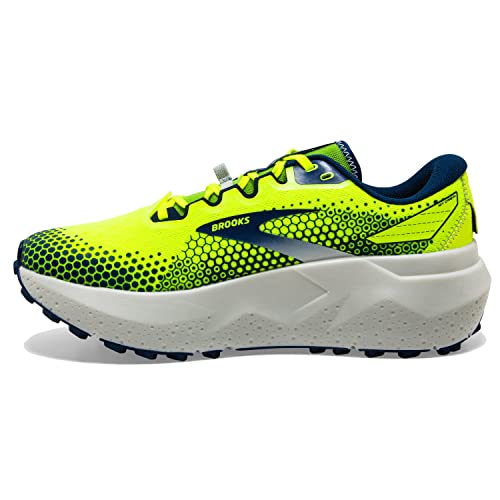Brooks Men’s Caldera 6 Trail Running Shoe - Nightlife/Titan/Oyster Mushroom - 10 Medium