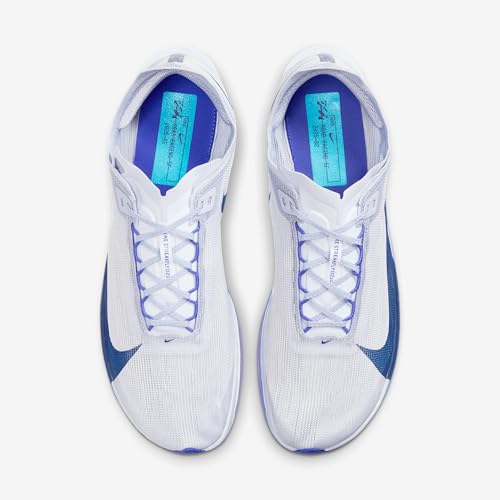 Nike Streakfly 2 Road Racing Shoes (HF6416-001, Ghost/Persian Violet/Blue Lightning/Blue Void) Size 4.5