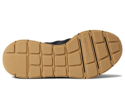 adidas Originals Men's Swift Run Shoe, Black/Black/Gum, 13