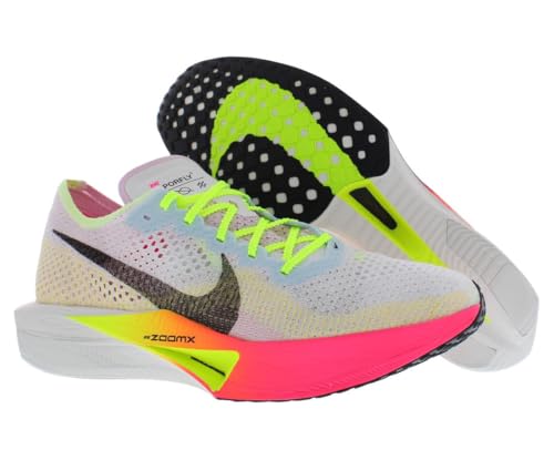 Nike Vaporfly 3 Men's Road Racing Shoes (HQ3219-902, Multi-Color/Volt/Hyper Pink/Black) Size 8.5